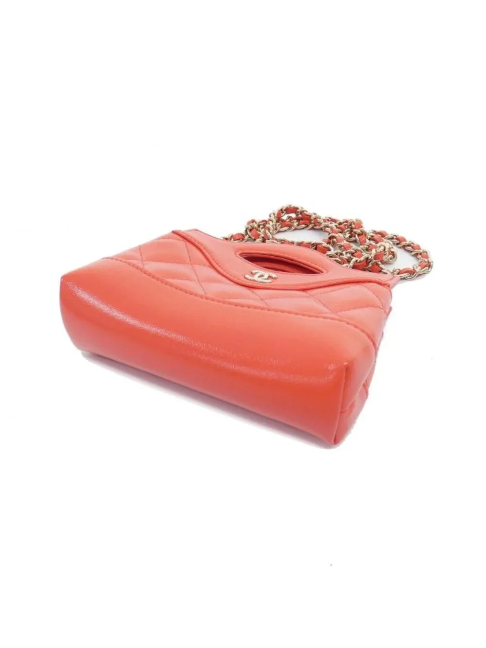 Chanel Chain Clutch Pink